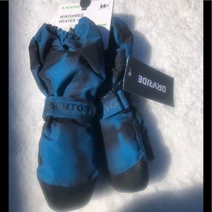 Burton Minishred Heater Mittens toddler size 2T